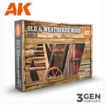 Interactive: Old & Weathered Wood VOL.1 - Paint Set AK11673 New. Price: $21.35.
