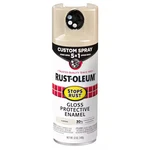 Rust-oleum 376900 Preventative Spray Paint, Almond, Gloss, Solvent, 12 Oz New. Price: $11.85.