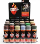 Bright High Temperature Stove, Chimney & Fireplace Paint 12OZ. Aerosol Can New. Price: $24.99.