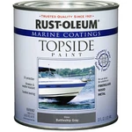 Rust-oleum 207005 Marine Coatings Topside Paint Battleship Gray Gloss Qt New. Price: $38.21.