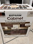 Rust-oleum Cabinet Transformations Coating System Dark Tint Covers 100SF New. Price: $39.25.