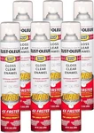 353345-6PK Stops Rust Turbo Spray System Paint, 24 Oz, Gloss Clear, Pack New. Price: $94.50.