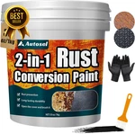 2-IN-1 Rust Converter Metal Primer Anti Coating Paint 35 Oz New. Price: $36.68.