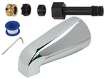 Brasscraft SWD0447 Mixed Tub Filler Spout, Chrome New. Price: $33.94.