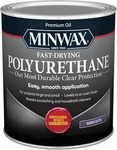Minwax Fast Drying Polyurethane Protective Wood Finish, Warm Quart, Satin New. Price: $21.78.