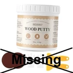 Seisso Wood Putty, White Filler Paintable, Outdoor Waterproof New. Price: $21.54.