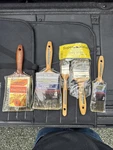 (4) Sears Best Weatherbeater Usa Nos Exterior Paint Brushes Craftsman Easy Livin New. Price: $79.98.