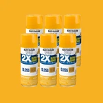 Pack, Marigold American Accents 2X Ultra Cover Gloss Spray PAINT-327896, 12 New. Price: $79.56.