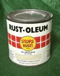 Rust-oleum 7770 Almond 1/2 Pint 1980 Unopened New. Price: $22.00.