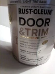 Rustoleum Door & Trim Advanced Dry Satin White/light Tint Base 32 Oz. Free Ship New. Price: $22.99.