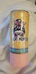 20 Oz. Custom Made Skinny Tumbler - With Crystalac Brite Tone New. Price: $34.99.