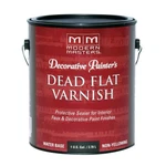 Modern Masters Semi-gloss Clear Water-based Dead Flat Varnish 1 Gal. -pack Of New. Price: $94.03.