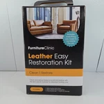 Furniture Clinic Leather Easy Restoration Kit Light Grey Clean Restore New. Price: $47.99.