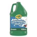 Crayola Washable Paint, Green, 1 Gal New. Price: $43.90.
