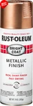 Stops Rust Bright Coat Metallic Spray Paint 11OZ Rose Gold 1-PACK 344733 New. Price: $9.99.
