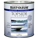 Rust-oleum 207001 Marine Coatings Topside Paint Oyster White Gloss Qt New. Price: $39.09.