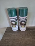 (2) Rust-oleum Hammered Deep Green Spray Paint New Discontinued. Price: $100.00.
