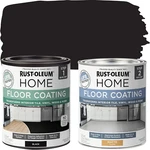 Matte Black Home Interior Floor Coating Kit - 2 Quarts Total New. Price: $104.99.
