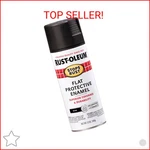 Rust-oleum 7776830 Stops Spray Paint, 12 Oz, Flat Black New. Price: $9.80.