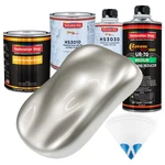 Sterling Silver Metallic Premium Quart Urethane Basecoat Clearcoat Car Paint Kit New. Price: $200.99.