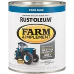 (2)-RUST-OLEUM Quart Ford Blue Gloss Farm & Implement Paint Enamel 280153 New. Price: $72.99.