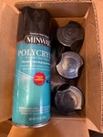 6 Pcs. Minwax Polycrylic Protective Finish Aerosol 11.5 Oz Crystal Clear Matte New. Price: $74.99.